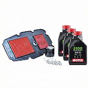 Πακέτο Σέρβις με λάδια motul 5000 και φίλτρο αέρος HONDA TRANSALP 650