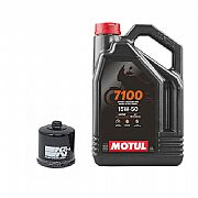 K&N Oil Change Kit MOTUL 7100 15w-50 ΚΝ138 4L