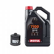 K&N Oil Change Kit MOTUL 7100 5w-40 ΚΝ160 4L