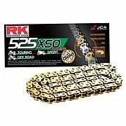 Αλύσιδα RK 525XSO Χρυσή - Μαύρη 118 Links