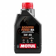 Λάδι κινητήρα για σκούτερ συνθετικό Motul Scooter Power 4T 5W-40 MA 1L