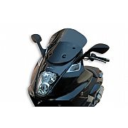 Sport screen MALOSSI MHR GILERA GP800 DARK SMOKE - W 395xH 420 THK 5 mm