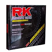 Σετ Γρανάζια και Αλυσίδα RK KRO Χρυσή XT660