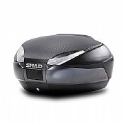 Βαλίτσα SHAD SH48 Σετ Με Carbon Καπάκι - Μαξιλάρι Πλάτης