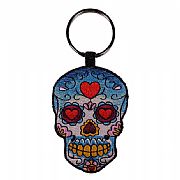 Skull Love Key Ring