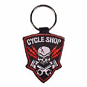 Cycle Shop Key Ring