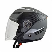 Κράνος Jet STR Sporty Γκρι Ματ
