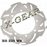 Δισκόπλακα πίσω X-GEAR KAWASAKI KJ 250 00-02 / KMX 125 86-03