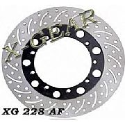 Δισκόπλακα εμπρός X-GEAR  KAWASAKI KLE 250 ANHELO 93 / KLR 650