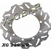 Δισκόπλακα εμπρός X-GEAR KAWASAKI KLR 250 R D2 D11 84-00 / KMX 200 89-92
