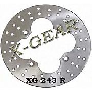 Δισκόπλακα πίσω X-GEAR KAWASAKI ZZR 600 90-06 / EJ 650 02