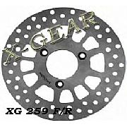 Δισκόπλακα εμπρός και πίσω PEUGEOT EJYSTAR 50 02-07