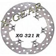 Δισκόπλακα πίσω X-GEAR SUZUKI RM 125 '00-'09 / RMX 250 '02-'08