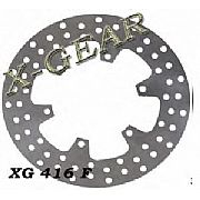 Δισκόπλακα εμπρός X-GEAR APRILIA RED ROSE 50 '89 / MALAGUTI CIAK 100 99-03