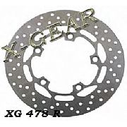 Δισκόπλακα πίσω X-GEAR YAMAHA FZ 6 FAZER 04-08