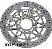 Δισκόπλακα εμπρός X-GEAR  SUZUKI GSX R 600 04-05