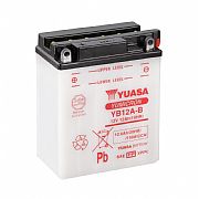 Μπαταρία μοτοσυκλέτας YUASA YB12A-B (Με υγρά)