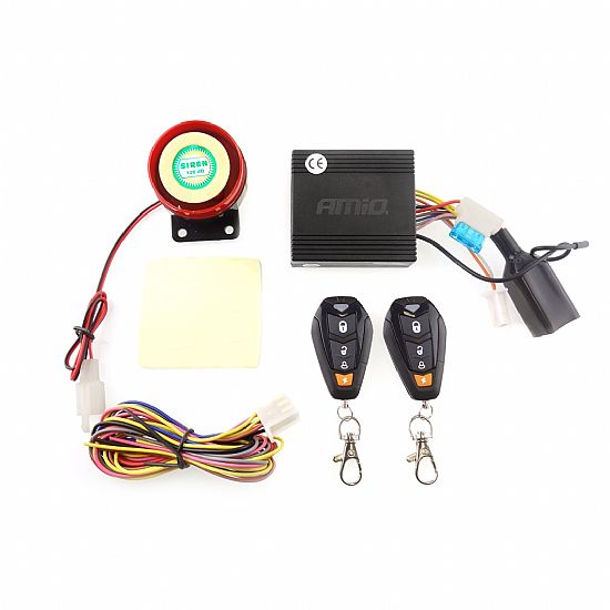 AMIO MOTORCYCLE ALARM MCA14 WITH REMOTE CONTROL