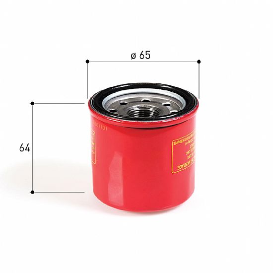 MALOSSI OIL FILTER RED CHILLI 0313827