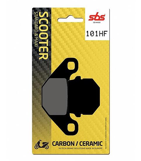 MOTORCYCLE BRAKE PADS SBS 101HF SFA083 SCOOTER 50-124CCM