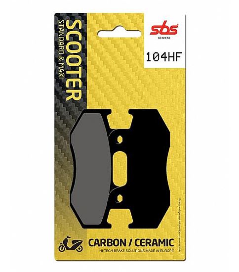 ΣΕΤ ΤΑΚΑΚΙΑ ΕΜΠΡΟΣ SBS 104HF FA92-323/2 HONDA XL 350 R