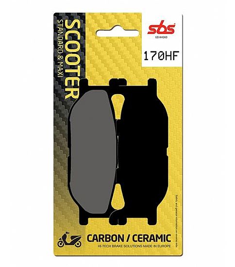 MOTORCYCLE BRAKE PADS SBS 170HF SFA179 YAMAHA T-MAX 500 01-03