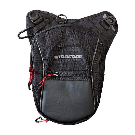 NORDCODE HIP BAG LEG BAG BLACK