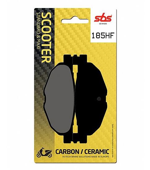 MOTORCYCLE BRAKE PADS SBS 185HF FA408 YAMAHA T-MAX 500 04-11