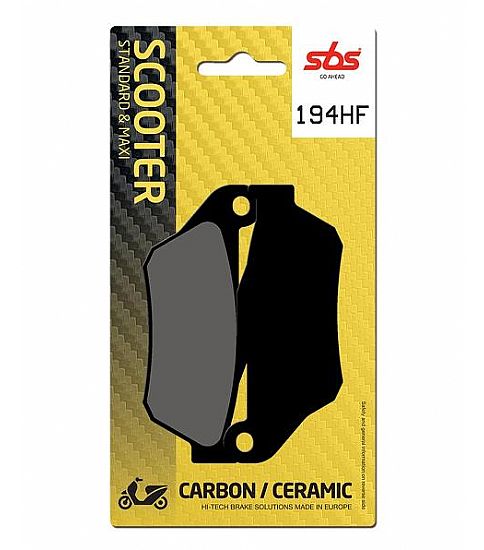 MOTORCYCLE BRAKE PADS SBS 194HF YAMAHA X-MAX 250 05-09
