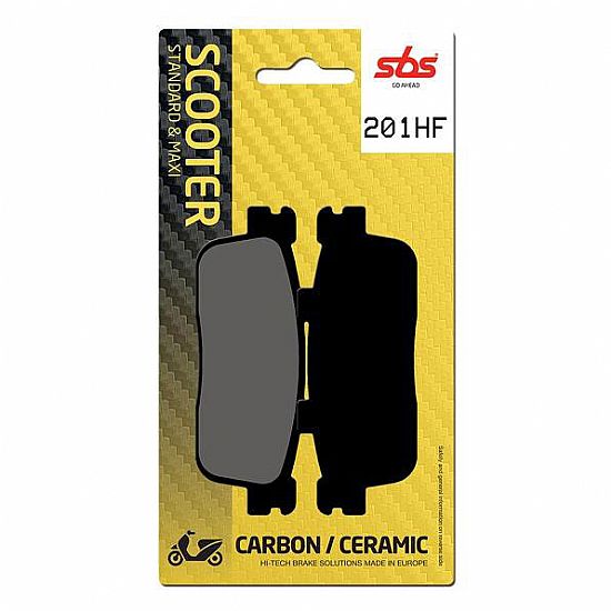 MOTORCYCLE BRAKE PADS SBS 201HF FA427