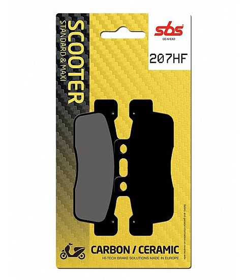 MOTORCYCLE BRAKE PADS SBS 207HF YAMAHA CYGNUS 125