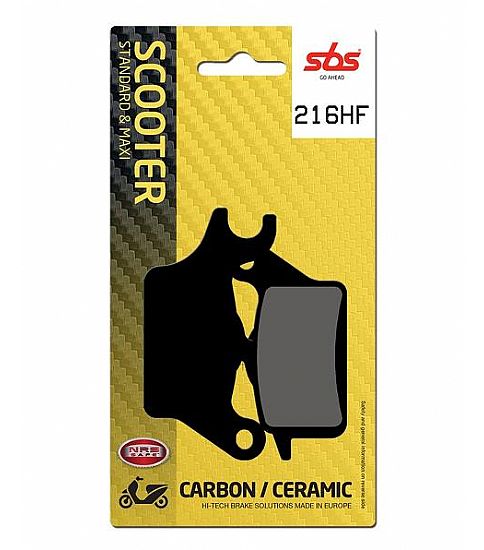 MOTORCYCLE BRAKE PADS SBS 216HF SFA625 WAVE110I,SUPRA-X125I HELMIN(FR)216HF