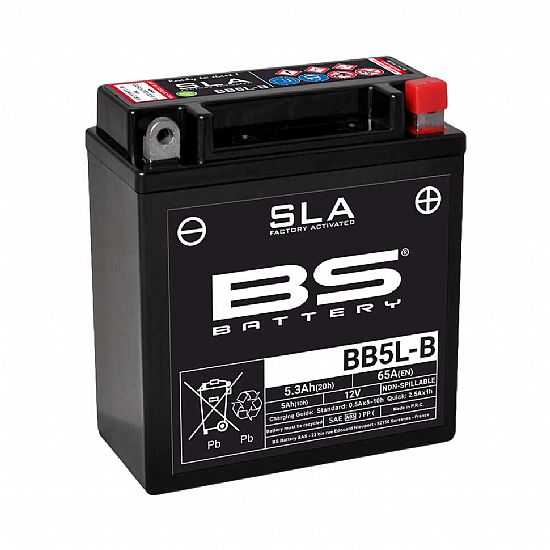 ΜΠΑΤΑΡΙΑ ΜΟΤΟΣΥΚΛΕΤΑΣ HONDA BS SLA BB5L-B (YB5L-B) 5.3AH