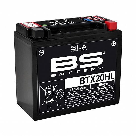 HONDA BS BATTERY SLA BTX20HL 12.6AH