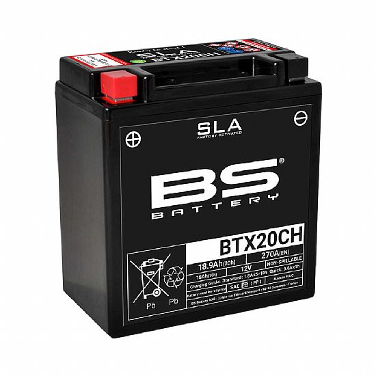 ΜΠΑΤΑΡΙΑ ΜΟΤΟΣΥΚΛΕΤΑΣ HONDA BS SLA BTX20CH 18.9AH