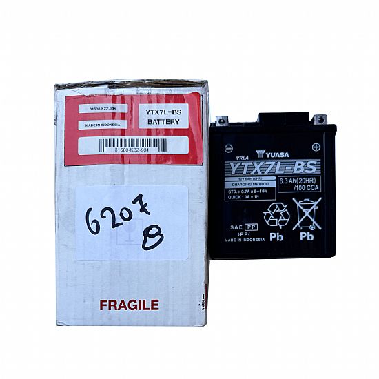 HONDA YTX7L-BS  NHX110, CB600, FES, NES, NX250, PES, SES, SH