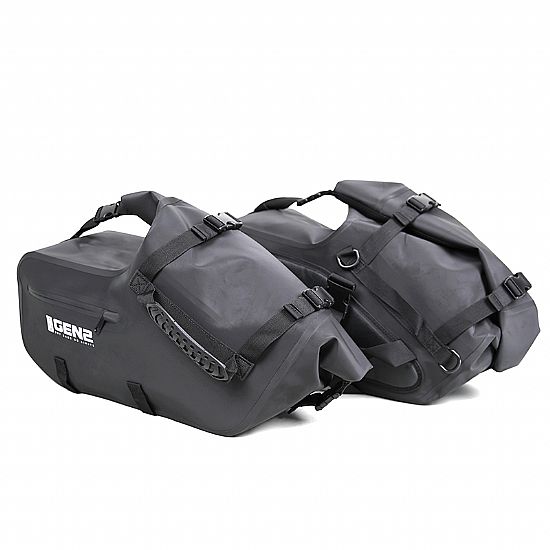 GEN2 ΠΛΑIΝΕΣ ΤΣΑΝΤΕΣ ADV DRY SIDE BAGS IPX7 20LT TPU REINFORCED ΜΑΥΡΟ 