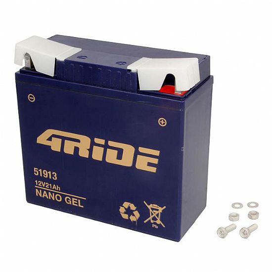 4RIDE 51913 BATTERY GEL 21AH
