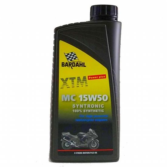 BARDAHL XTM-MC 15W50 SYNTHETIC 1L
