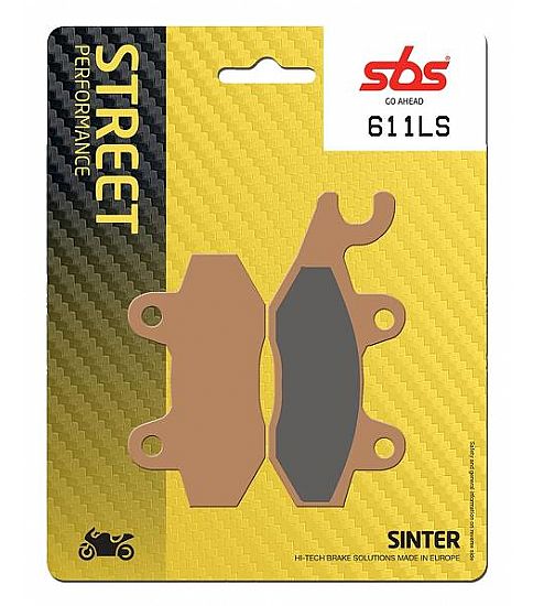 MOTORCYCLE BRAKE PADS SBS 611LS FA135-FA214 RR