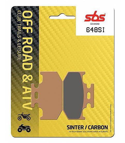 MOTORCYCLE BRAKE PADS SBS 648SI FA152/2 MX ATV
