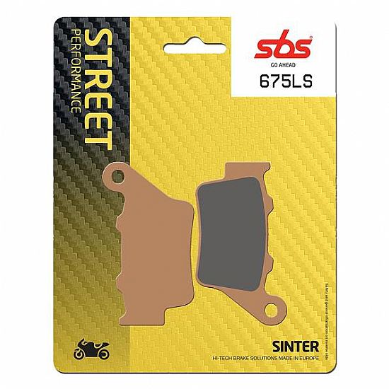 MOTORCYCLE BRAKE PADS SBS 675LS FA208 RR