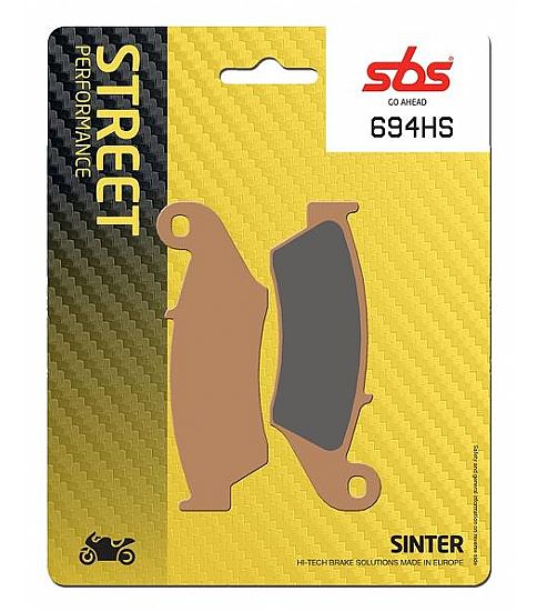 MOTORCYCLE BRAKE PADS SBS 694HS FA185-FA389 FR