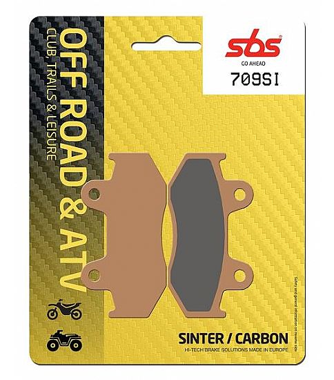 MOTORCYCLE BRAKE PADS SBS 709SI FA323 MX ATV
