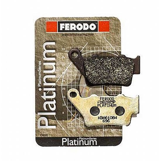 ΠΙΣΩ ΤΑΚΑΚΙΑ FERODO PLATINUM ΓΙΑ YAMAHA / KTM / APRILIA / BMW