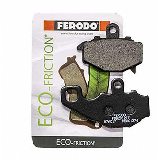 REAR BRAKE PADS FERODO ECO FRICTION KAWASAKI VERSYS 650 07-14 FDB2012EF