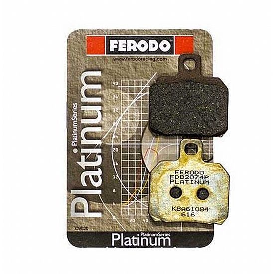 FERODO PLATINUM BRAKE PADS GILERA NEXUS 500