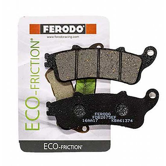 REAR BRAKE PADS FERODO ECO FRICTION HONDA VARADERO 1000 FDB2075EF