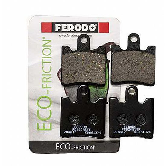 ΕΜΠΡΟΣ ΤΑΚΑΚΙΑ FERODO ECO FRICTION ΓΙΑ SUZUKI BURGMAN AN 250 FDB2085EF