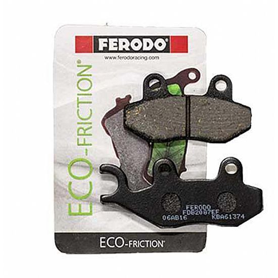 FRONT BRAKE PADS FERODO ECO FRICTION SUZUKI ADDRESS 125 FDB2087EF